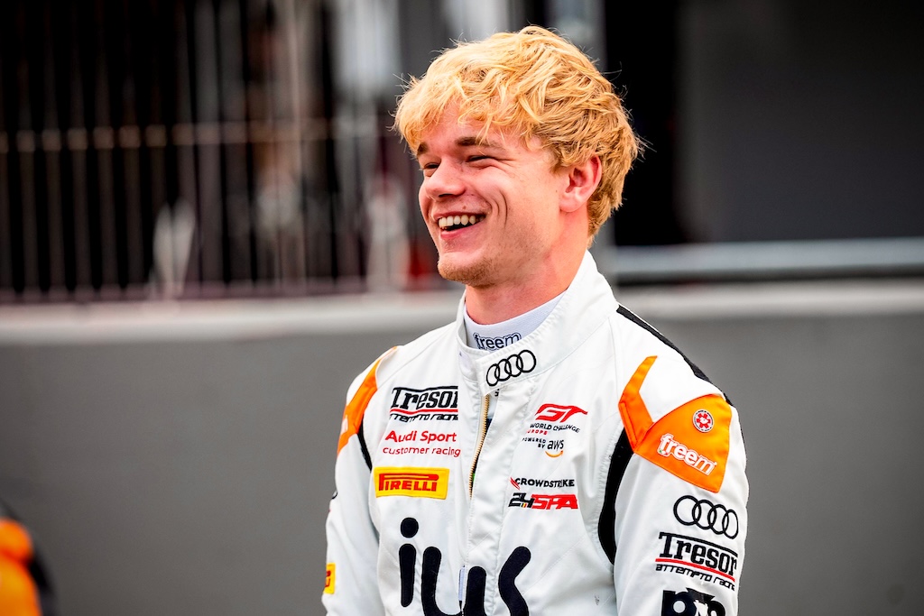 Hård GTWC-weekend for Sebastian Øgaard i Valencia. 
(Foto: SRO Motorsports Group)